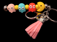 Load image into Gallery viewer, Pac Man Keychain