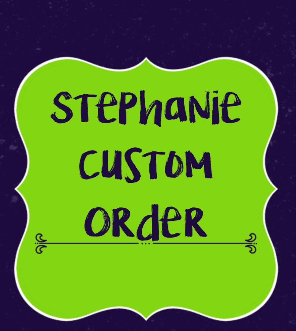 Stephanie Custom Shirt Order