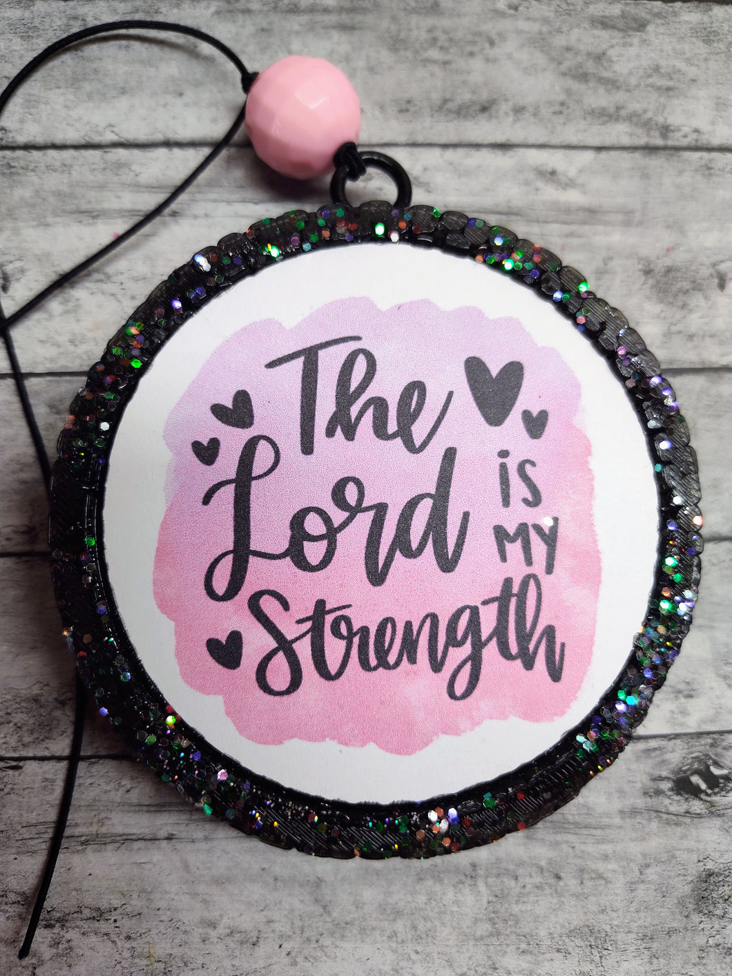 The Lord is my Strength Car Stinkeez