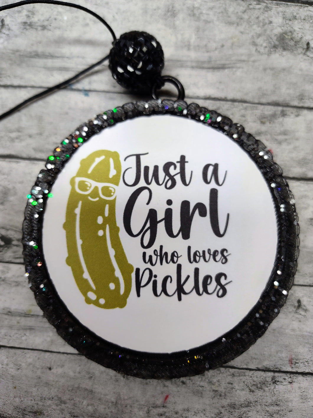 Just a Girl who Loves Pickles Car Stinkeez/ Freshie