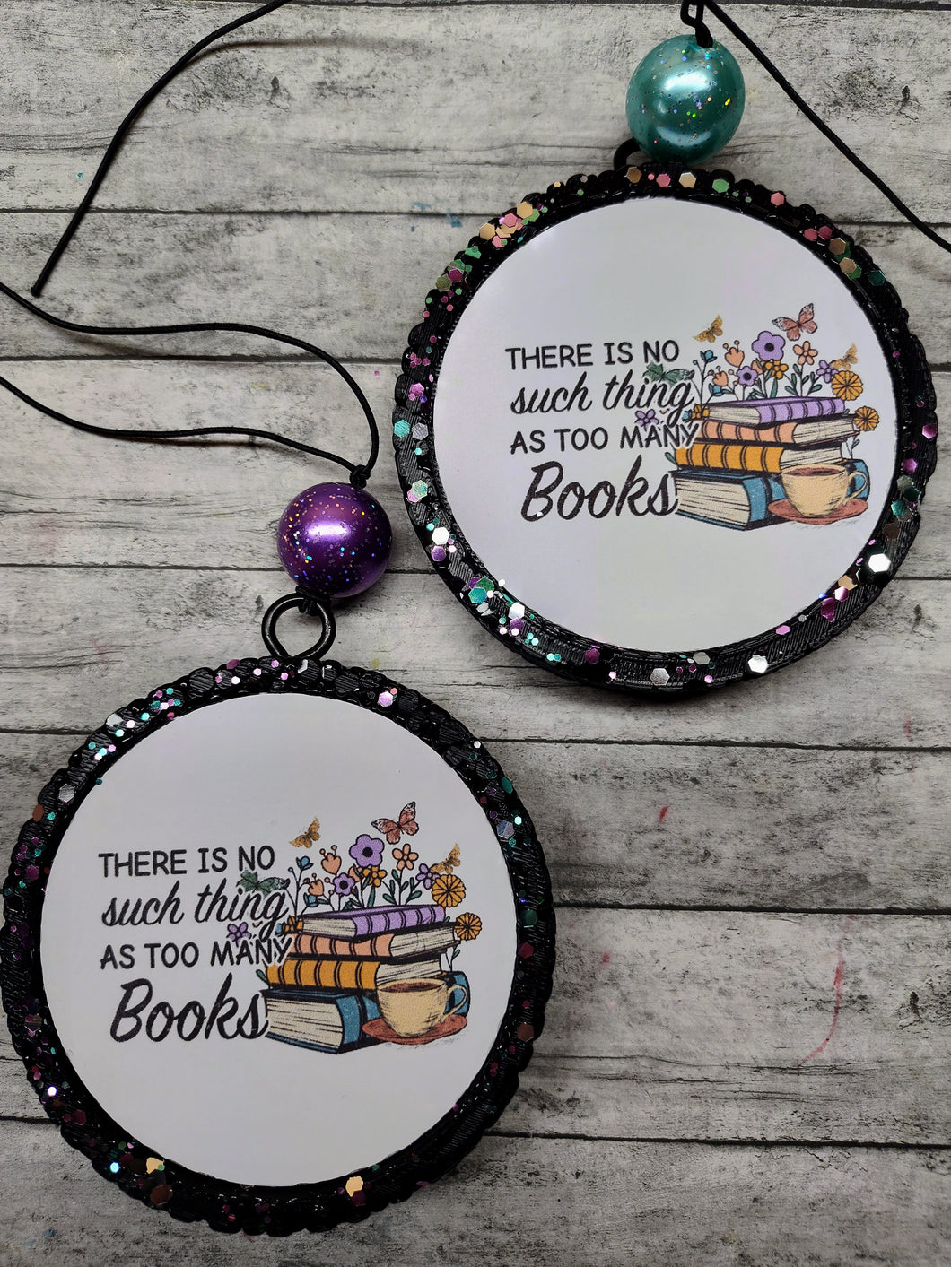 There's No Such Thing as Too Many Books Car Stinkeez/Freshie