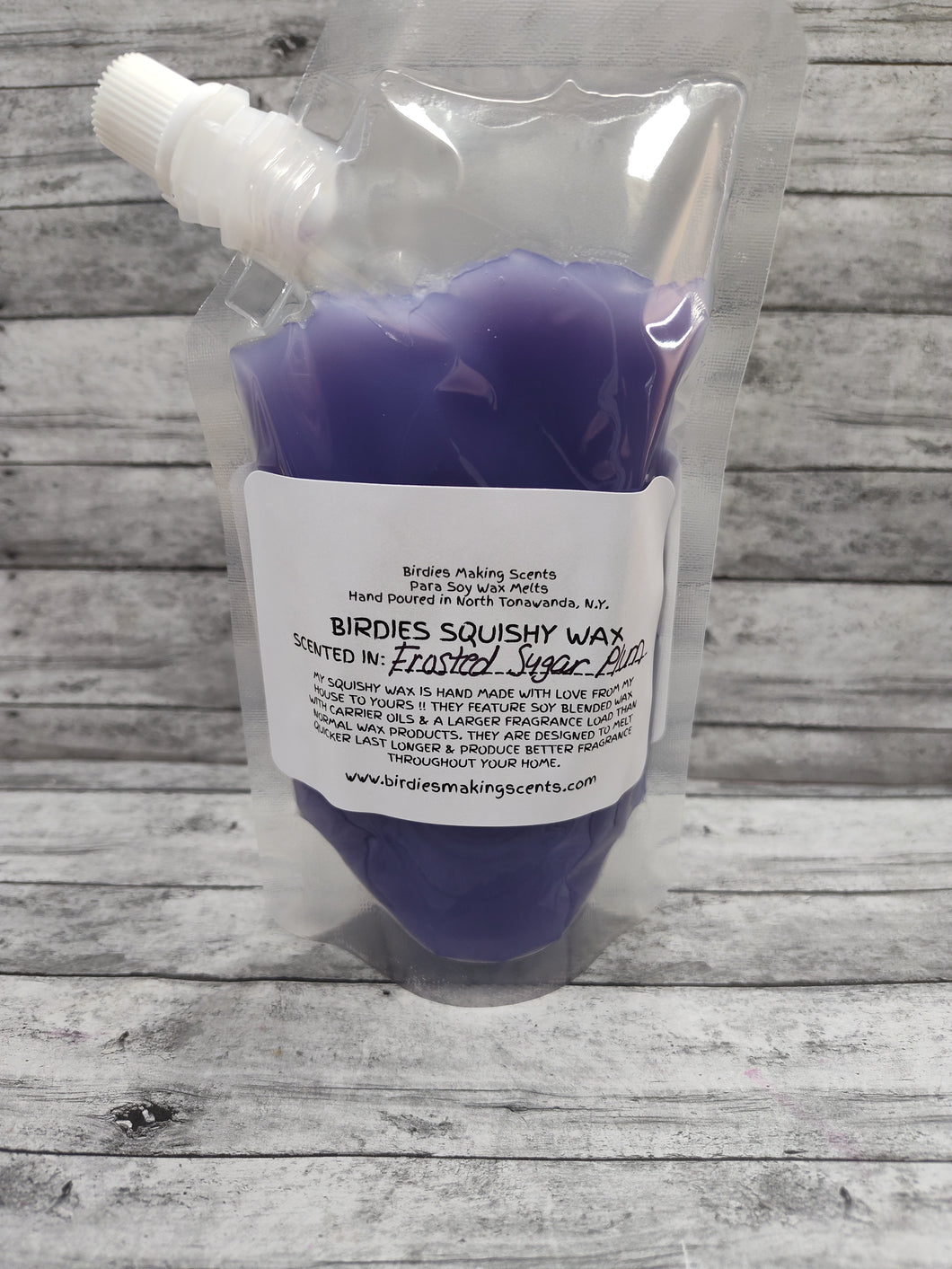 Squishy Wax, Frosted Sugar Plum