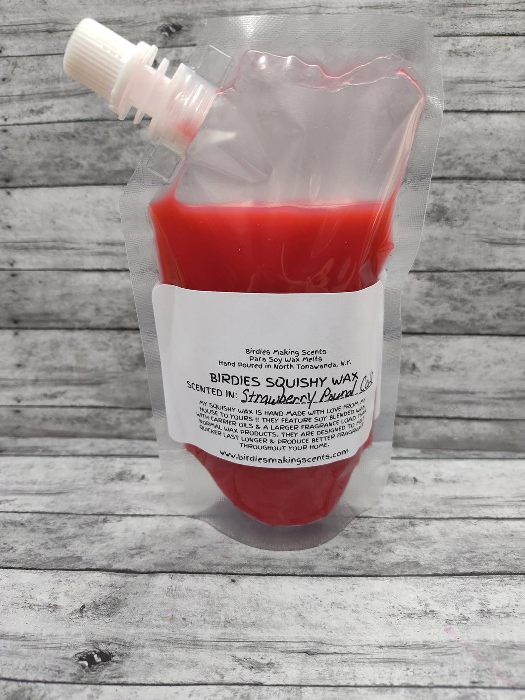 Squishy Wax, Strawberry Pound Cake