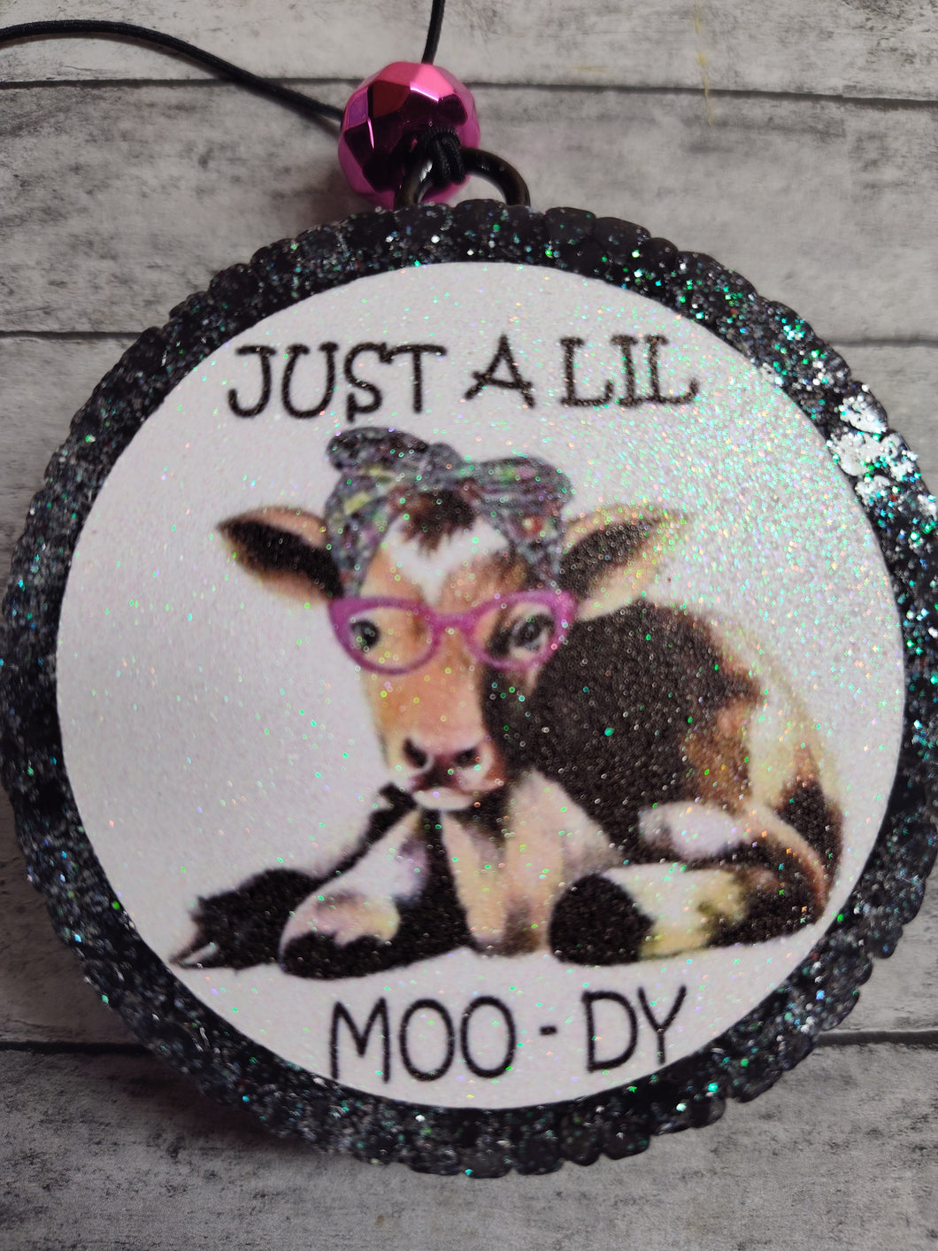 Just a Lil MOO-DY Car Stinkeez/ Freshie