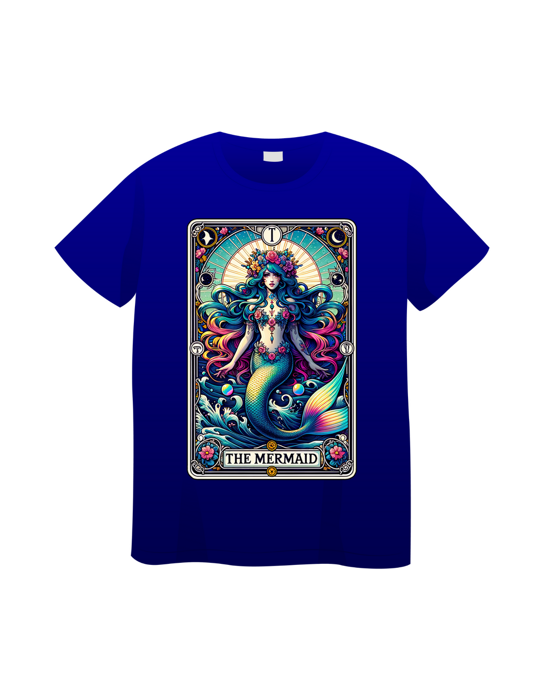 The Mermaid Tarot Card Tshirt