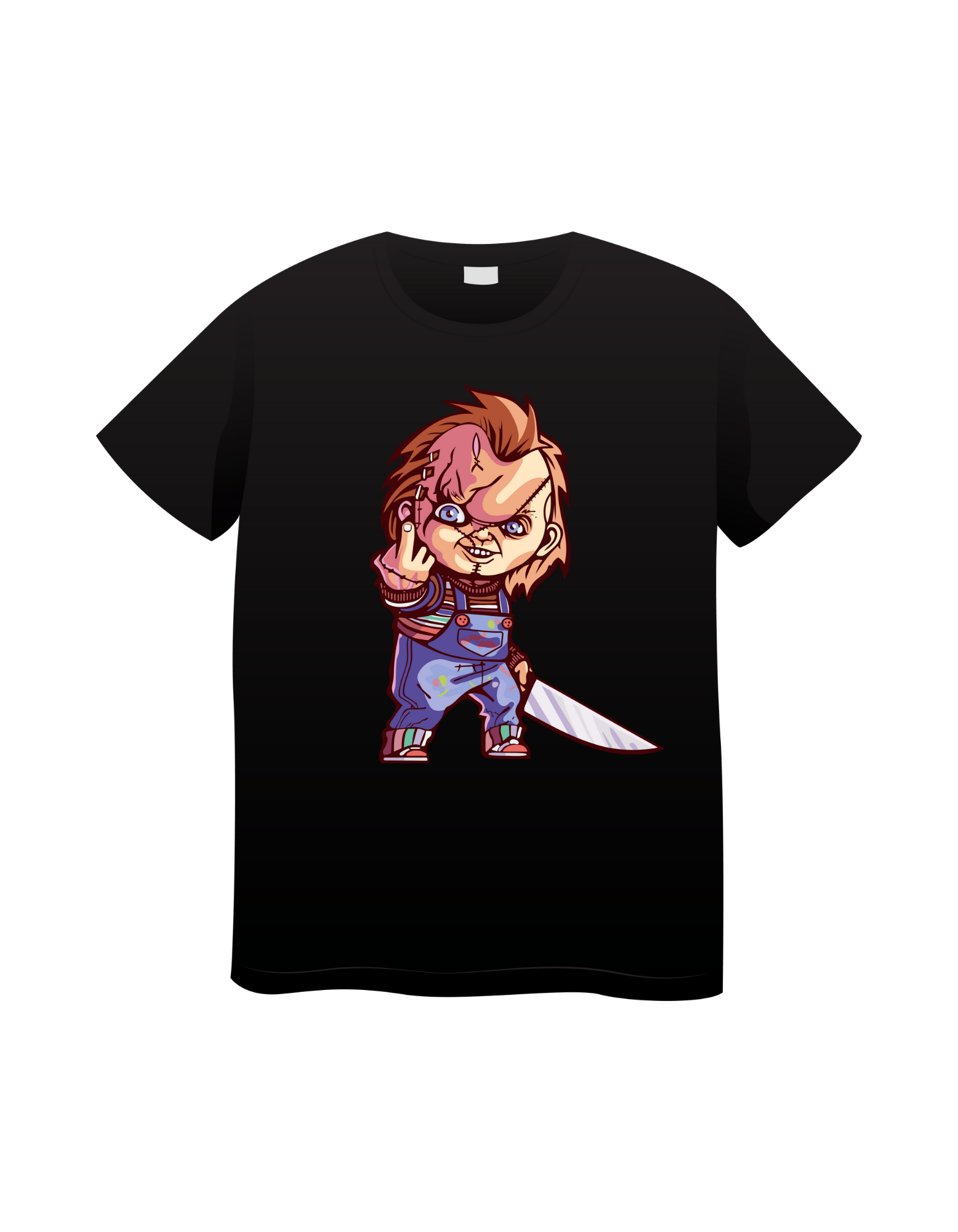 Chucky Middle Finger T-shirt – birdiesmakingscents