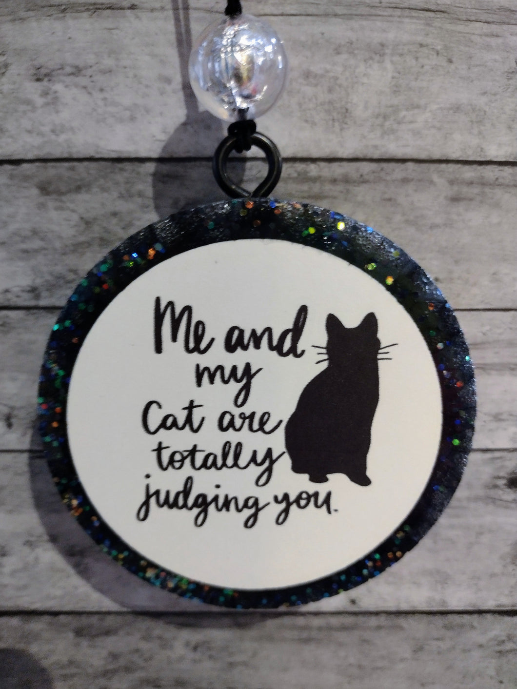 Me and My Cat Judging You Car Stinkeez