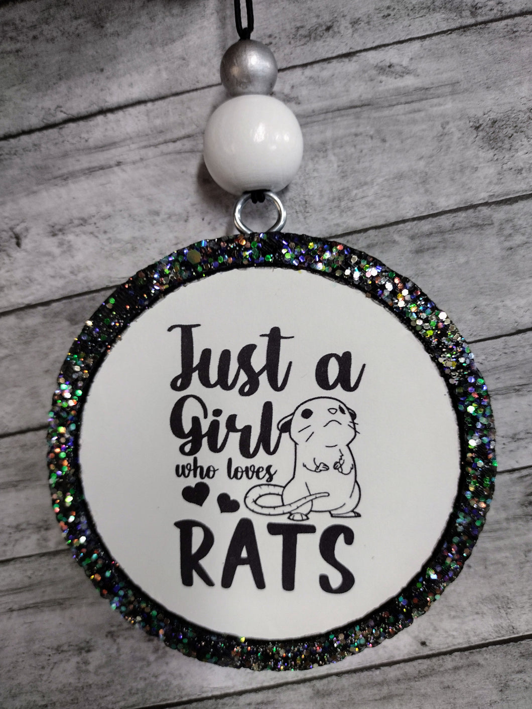 Just a Girl Who Loves Rats Car Stinkeez