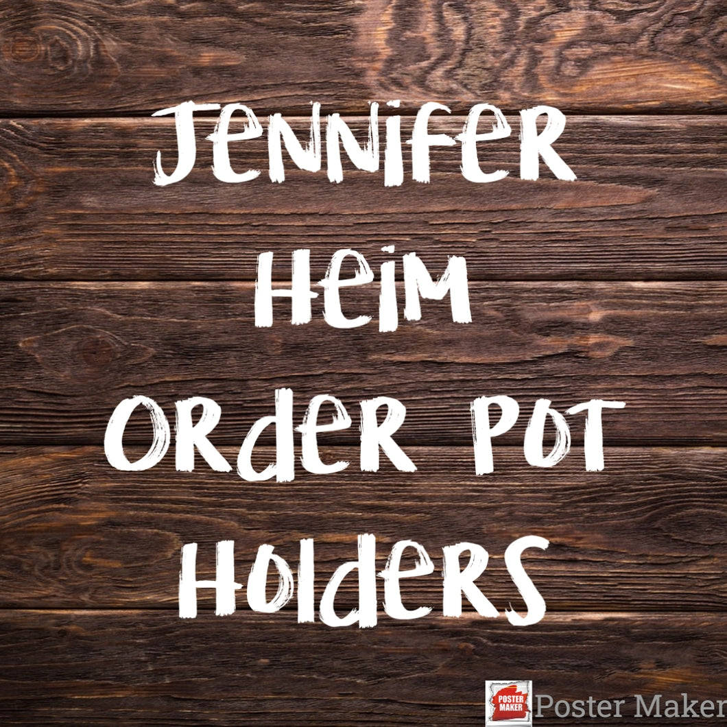 Pot Holders