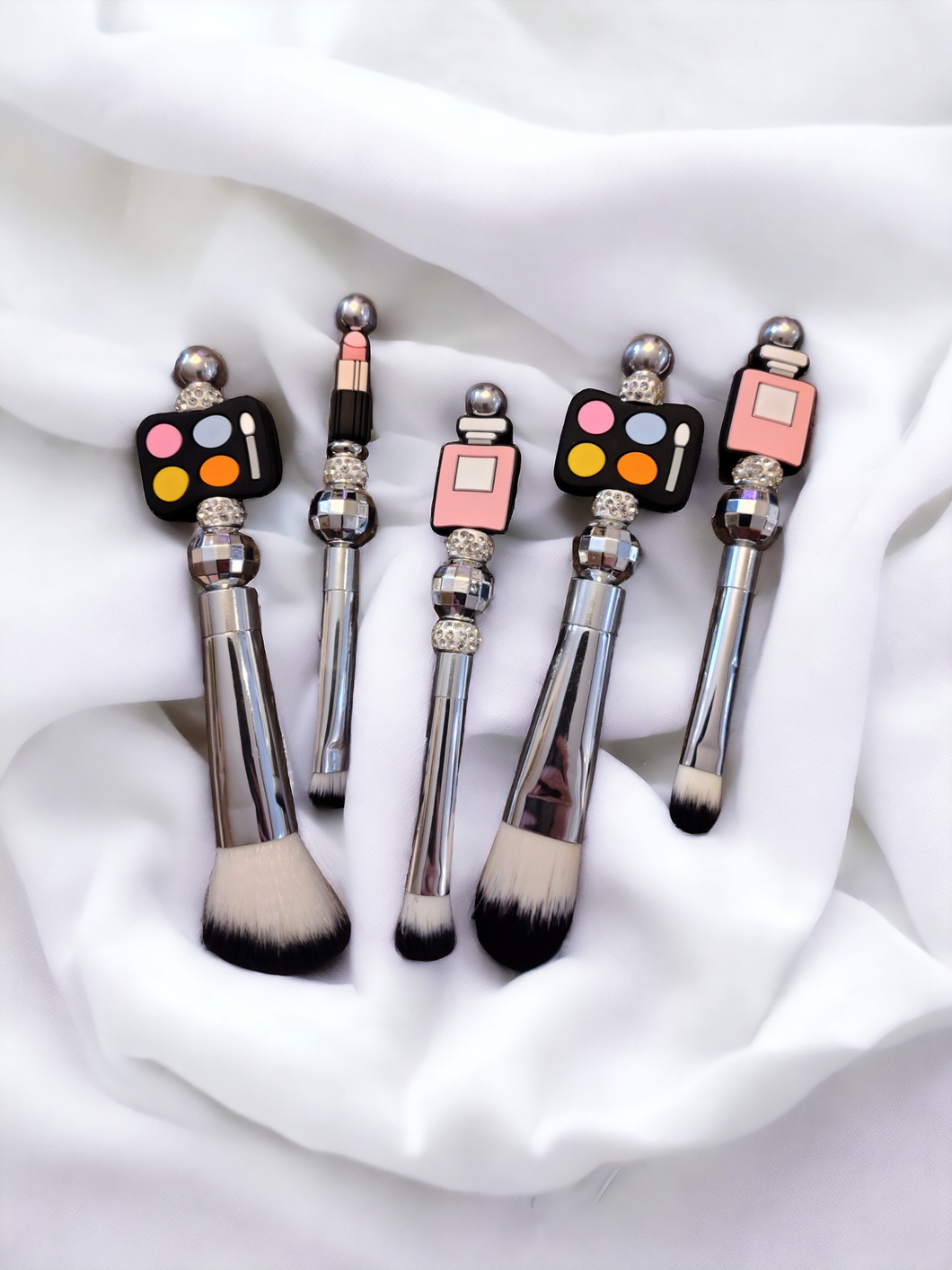 Beaded Makeup Brushes