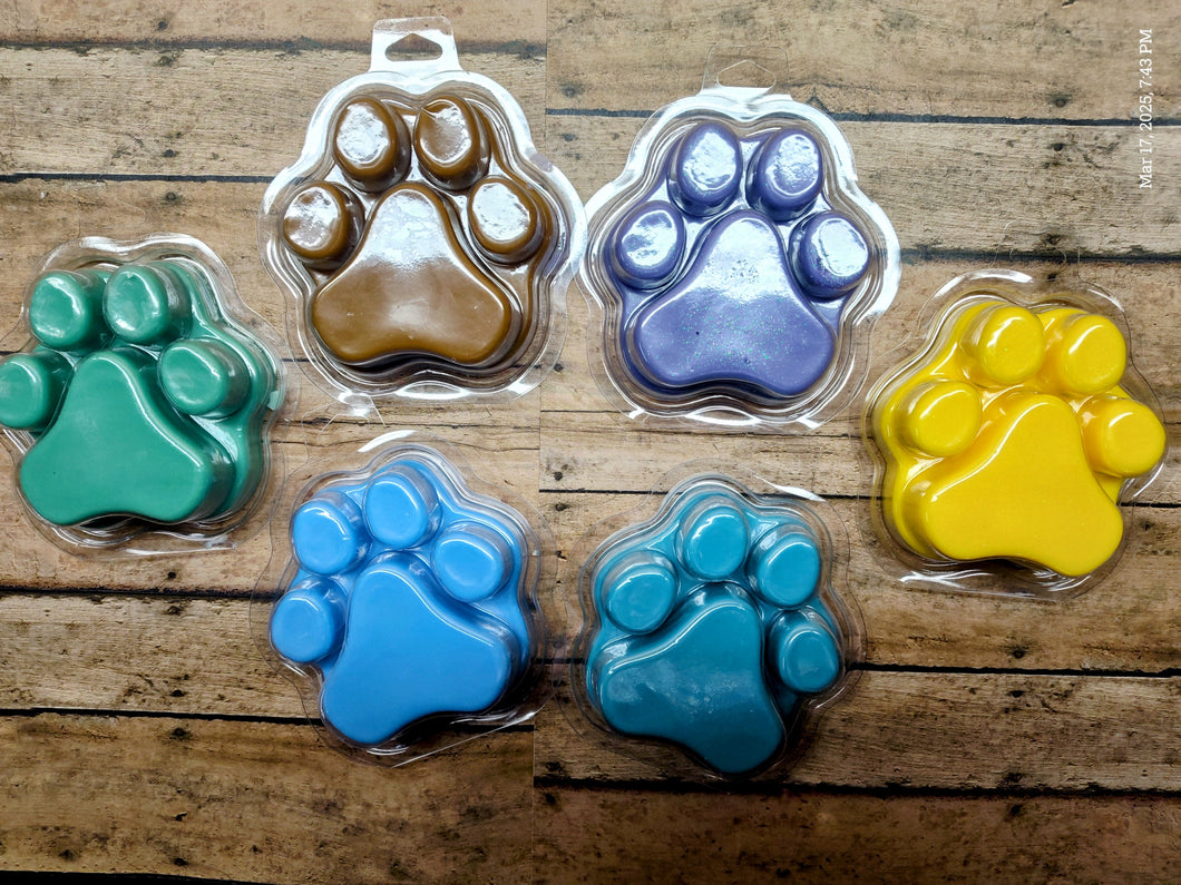 Puppy Paw Clamshells