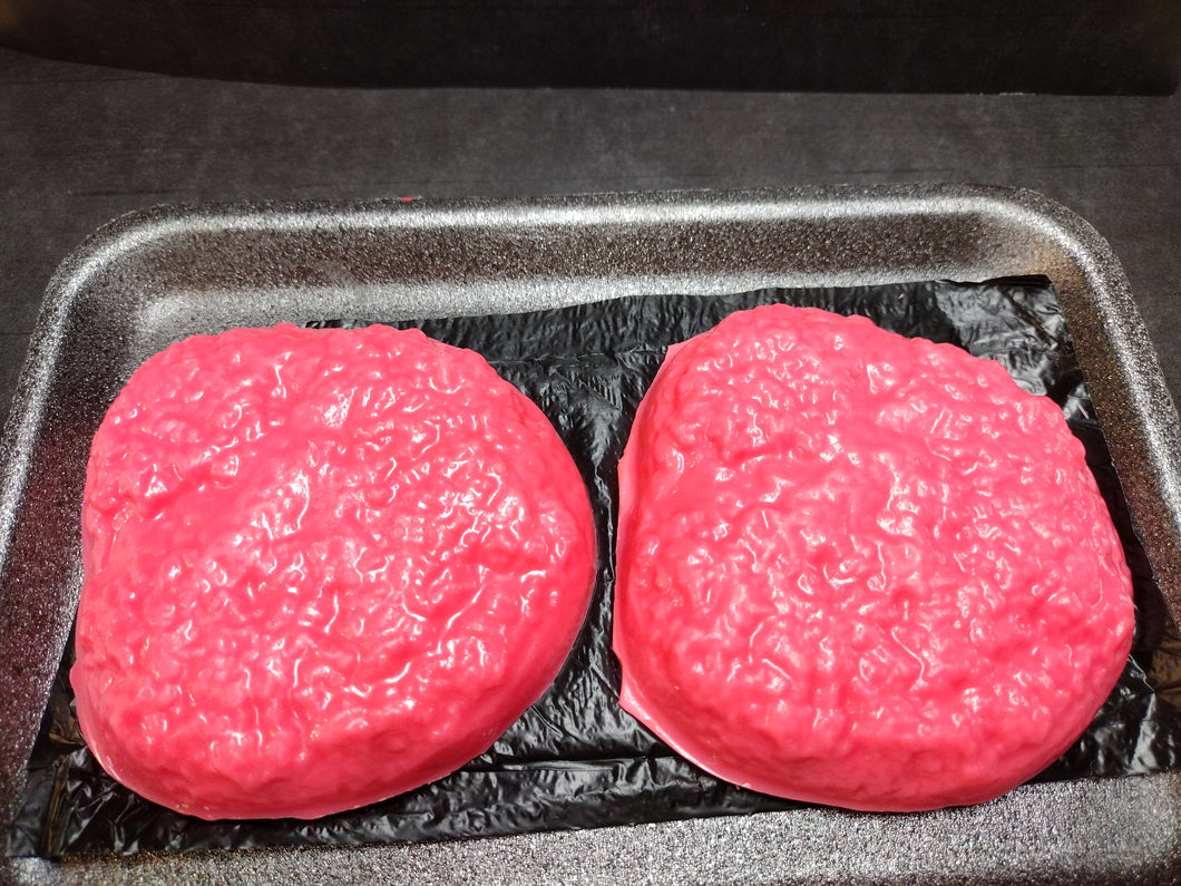 Wax Melts, Wax Tarts, Soy blended wax, Food Shaped, Fake Food, Raw Hamburger Patties