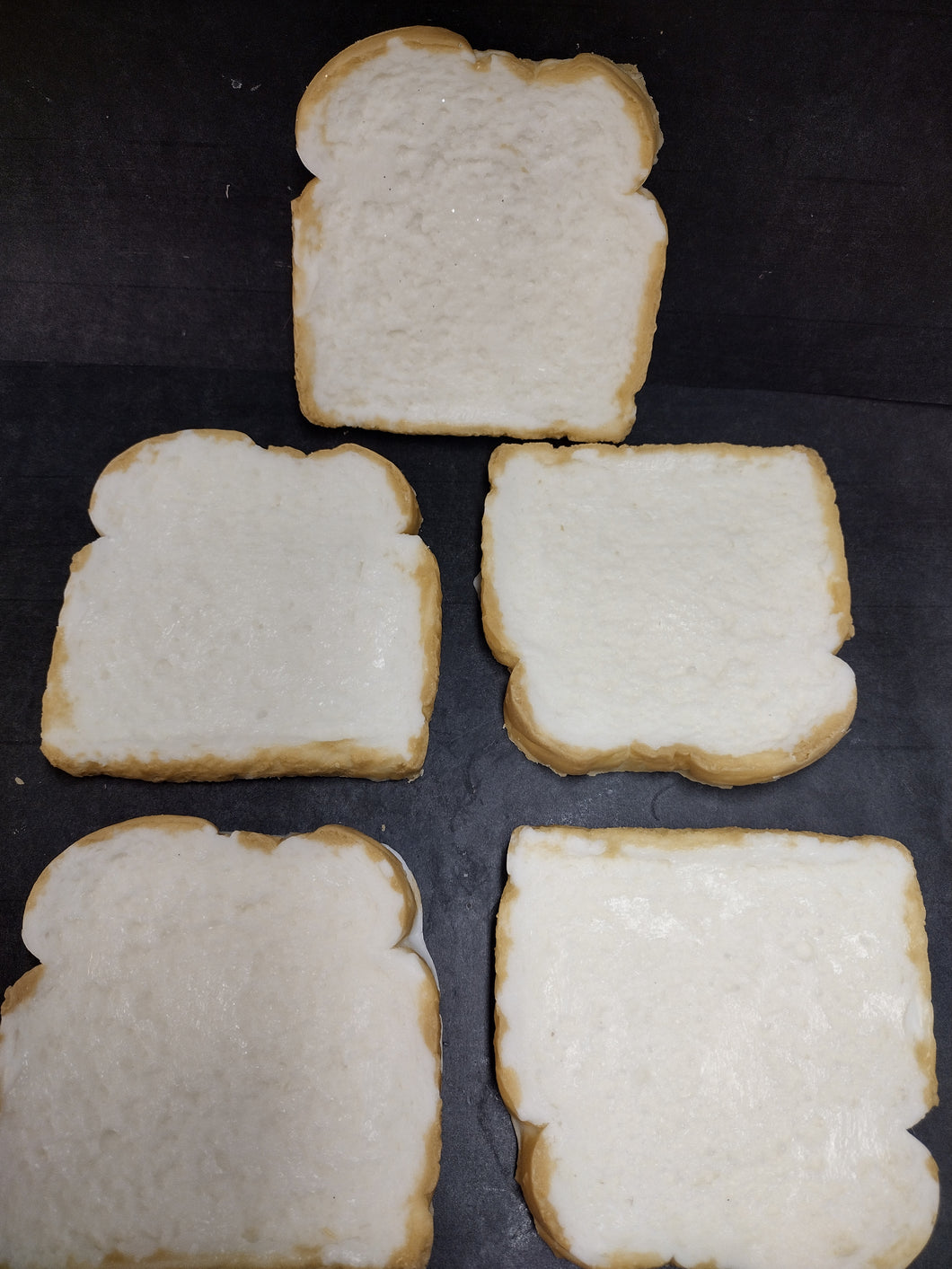 Slice of Bread, Wax Melts, Wax Tarts, Soy Blended Wax, Food Shaped Wax, Fake Food