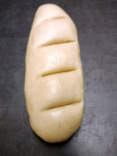 Load image into Gallery viewer, wax melt, wax tart, soy blended wax, bread, bread loaf, fake food, food shape
