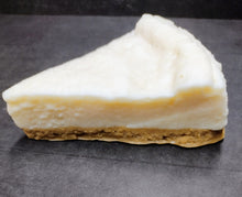 Load image into Gallery viewer, wax melts, wax tarts, soy blended wax, cheesecake, food shape, fake food
