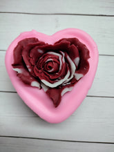 Load image into Gallery viewer, Wax Melt, Wax Tart, Soy Blended Wax, Heart, Rose, Valentine's Day
